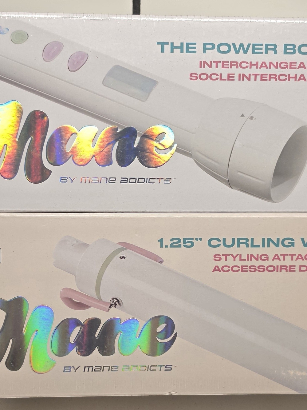 Mane Hair Kit - 1.25" Curling Wand Styling Attachment + Power Bottom